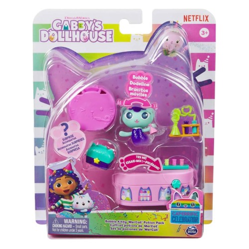 Set Gabby's Dollhouse Bobble Kitty Pack Mercat (6070094)