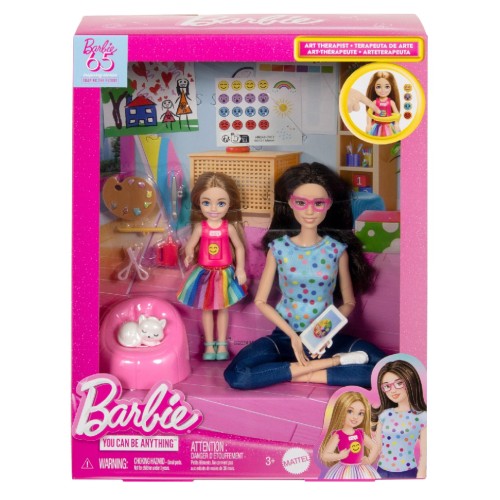 Doll Barbie You Can Be Anything Art Therapist (hrg48)