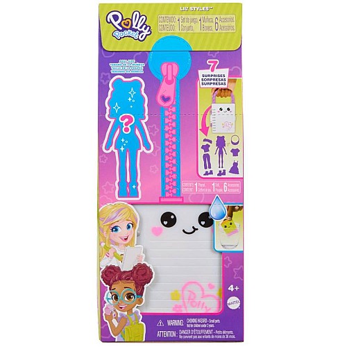 Polly Pocket Lil Styles Case White (htv03)