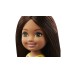 Doll Barbie Club Chelsea Beach Brunette Girl With Pineapple Swimsuit (ghv57)