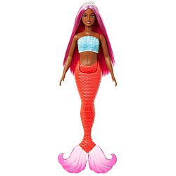 Doll Barbie Dreamtopia Mermaid Orange (hrr03)