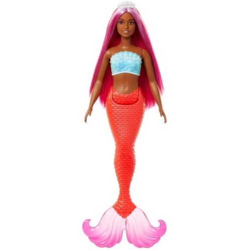 Doll Barbie Dreamtopia Mermaid Orange (hrr03)