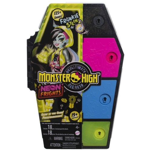 Doll Monster High Skulltimate Secrets Neon Frights Frankie Stein (hnf79)