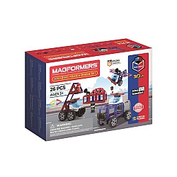 Set Magformers Amazing Police Rescue 26pc (3069)