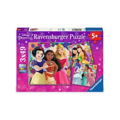 Puzzle Ravensburger Disney Princess 3x49pc