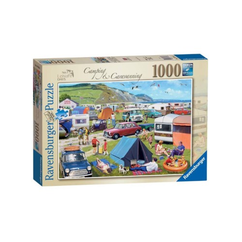 Puzzle Ravensburger Camping & Caravanning 1000pc (10216763)