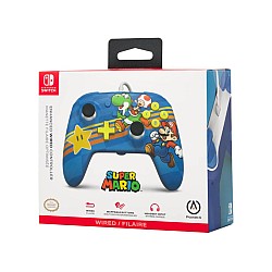 Controller Powera Enhanced Wired Mushroom Kingdom Friends - Nintendo Switch