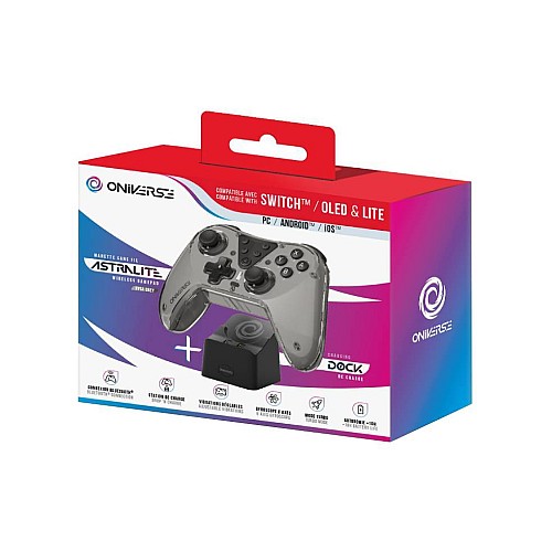 Controller Oniverse Astralite Wireless Smoked Black & Charging Station