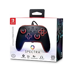 Controller Powera Enhanced Wired Spectra Black - Nintendo Switch