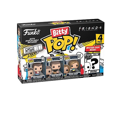 Bitty Pop 4 Pack Friends Joey Tribbiani 2.5cm