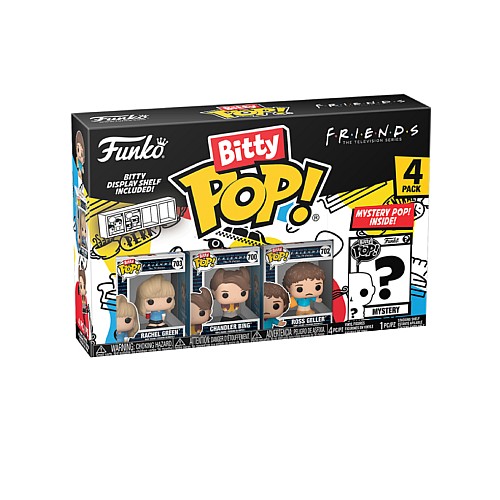 Bitty Pop 4 Pack Friends 80s Rachel Green 2.5cm