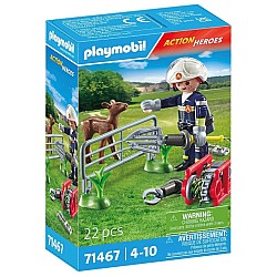 Playmobil Firefighting Mission Animal Rescue (71467)