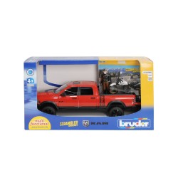 Bruder Ram 2500 Power Wagon & Scrambler Ducati Desert Sled & Driver (02502)