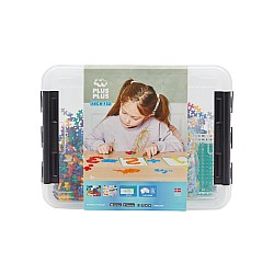 Plus-plus Abc & 123 Storage Box 2000pc (3923)