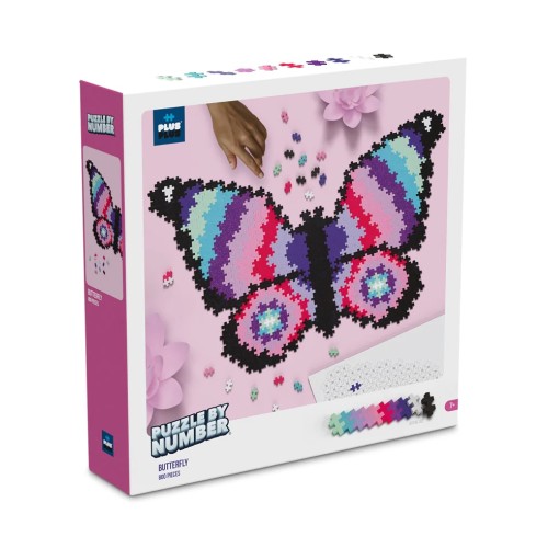 Puzzle Plus-plus By Number Butterfly 800pcs (3915)