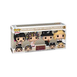 Pop 4 Pack Rocks Queen I Want To Break Free 9cm