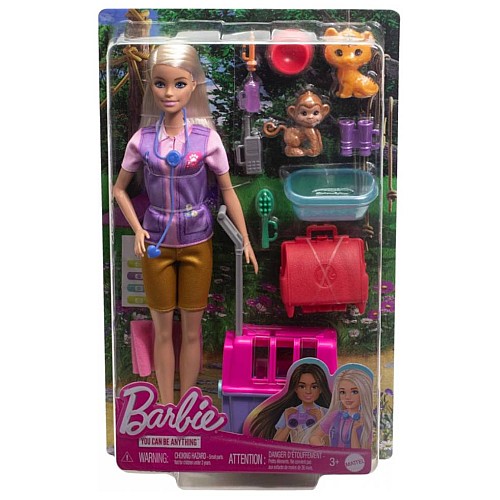 Barbie You Can Be Anything Wild Animal Rescue (hrg50)