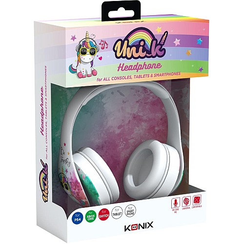 Konix Unik Wired Universal Headset Be Funky - Playstation 5