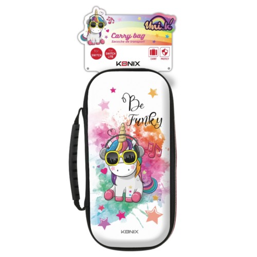 Konix Unik Switch Carry Bag Be Funky - Nintendo Switch