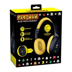 Headset Konix Casque Bluetooth Pacman