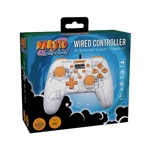 Controller Konix Naruto Wired White