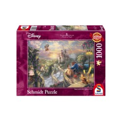 Puzzle Schmidt Thomas Kinkade Disney Beauty And The Beast 1000pc (sch59475)