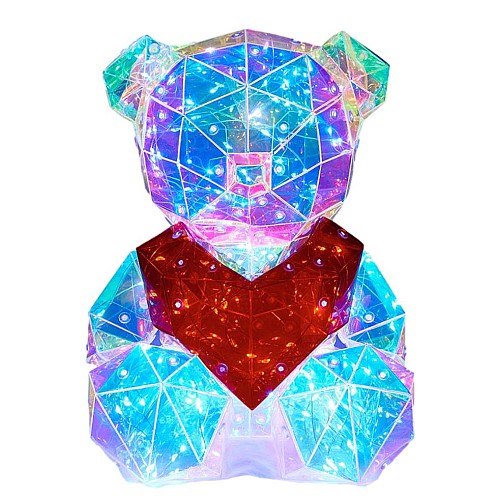 Light Up Teddy 40cm