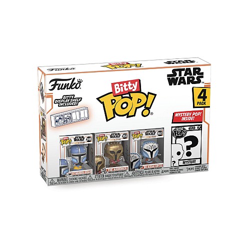 Funko Bitty Pop 4-pack Mandalorian Heavy Mandalorian