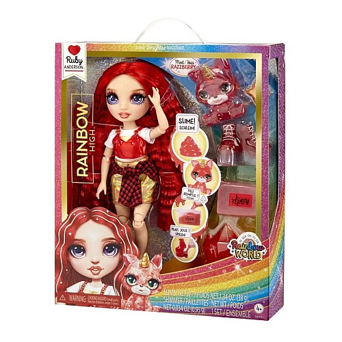 Mga Rainbow High Doll Slime Ruby Anderson (red) (120179-eu)