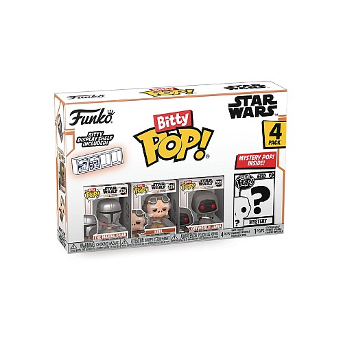 Bitty Pop 4 Pack Mandalorian The Mandalorian