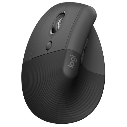 Mouse Logitech Lift Left Vertical Ergo Graphite Black