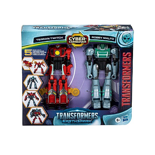 Transformers Earthspark Cyber Combiner Terran Twitch Robby Malto (f8438)