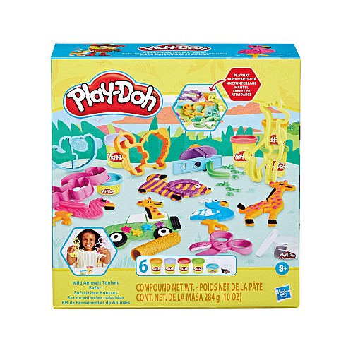 Play-doh Wild Animals Toolset (f7213)