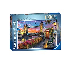 Puzzle Ravensburger Tower Bridge At Sunset 1000pc (10215033)