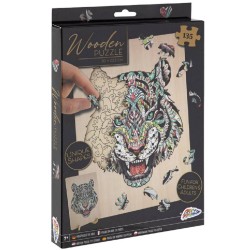 Puzzle Grafix Wooden Tiger 132pcs (400062)