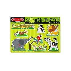 Melissa & Doug Zoo Animals Sound Puzzle (10727)