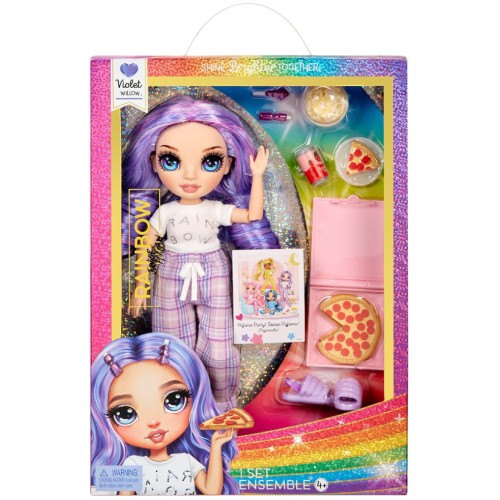 Rainbow High Junior High Doll Violet