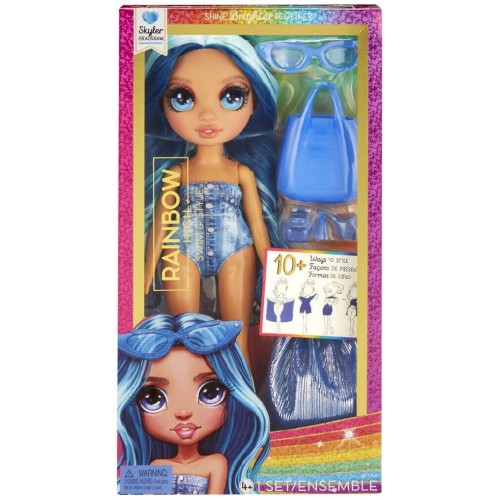 Rainbow High Swim Fashion Doll Skyler