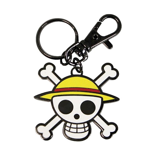 Abysse One Piece Skull Luffy Metal Keychain (abykey004)