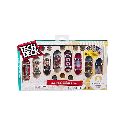 Tech Deck Olympic 96 Mm Fingerboard 8 Pack (6070368)