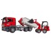 Bruder Man Tgs Truck With Roll-off Container & Schaffer Yard Loader (03767) Bruder Man Tgs Truck With Roll-off Container & Schaffer Yard Loader (03767)