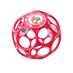 Oball Rattle Red 10cm (11487)