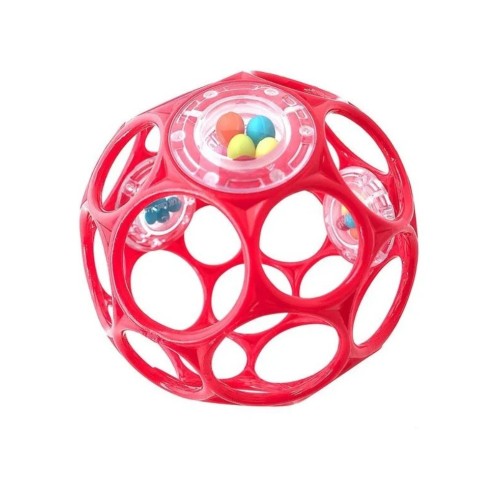 Oball Rattle Red 10cm (11487)