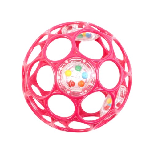 Oball Rattle Pink 10cm (12030)