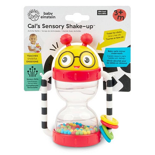 Baby Einstein Rattle, Cal's Sensory Shake-uptm (be-16707)