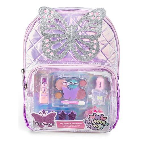 Martinelia Shimmer Wings Backpack & Beauty Set (aq-12249)