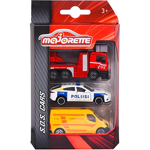 Majorette S.o.s Set 3 Pcs (212057261im1)