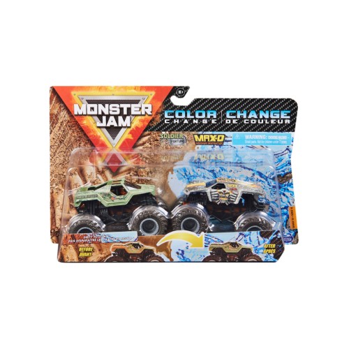 Monster Jam Color Changesoldier Fortune Vs. Max-d