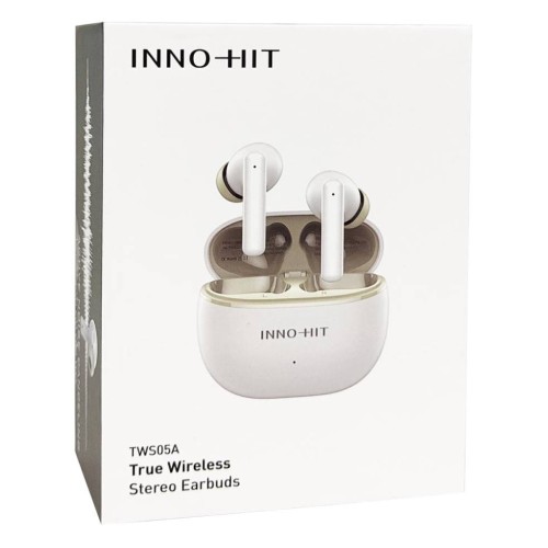 Earbuds Inno-hit True Wireless Stereo White (tws05a)