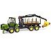 Bruder John Deere Forwarder Forestry Machine (02133) Bruder John Deere Forwarder Forestry Machine (02133)